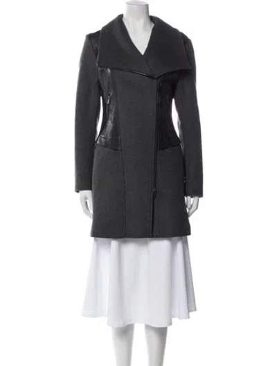Pre-owned Mackage Wool Coat In Gray