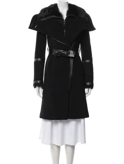 Pre-owned Mackage Wool Coat In Green