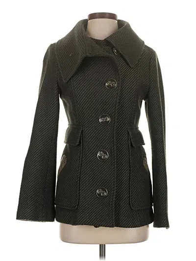 Pre-owned Mackage Wool Coat In Green
