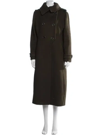 Pre-owned Mackage Wool Coat In Green