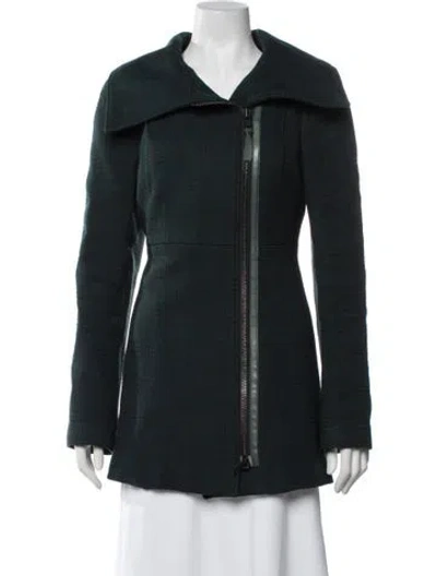 Pre-owned Mackage Wool Coat In Green