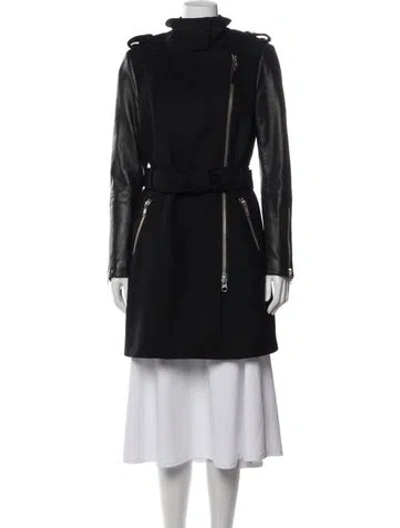 Pre-owned Mackage Wool Coat In Grey