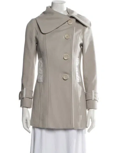 Pre-owned Mackage Wool Coat In Grey