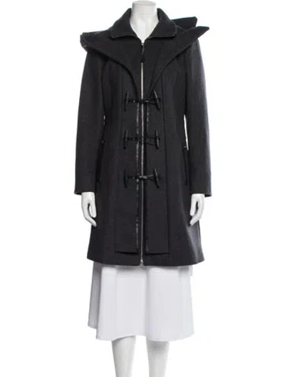 Pre-owned Mackage Wool Coat In Grey