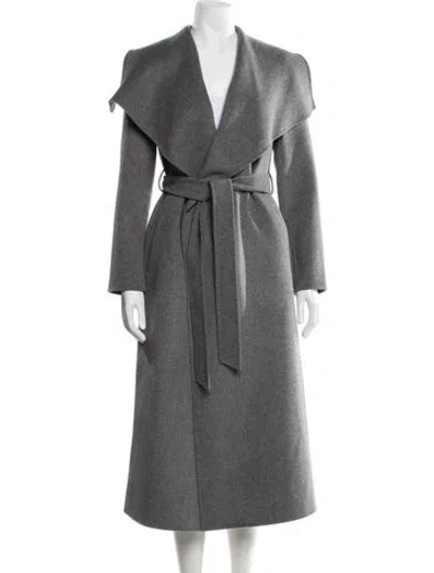 Pre-owned Mackage Wool Coat In Grey