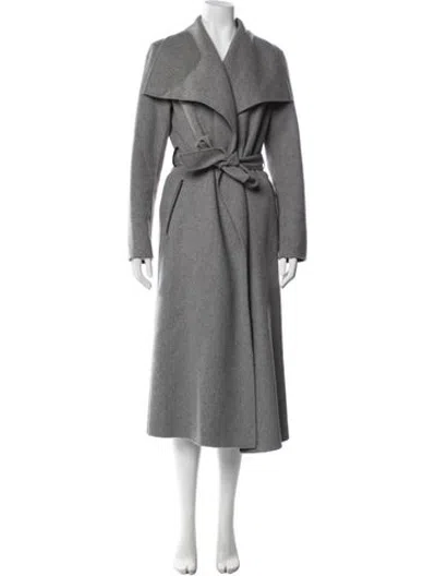 Pre-owned Mackage Wool Coat In Grey