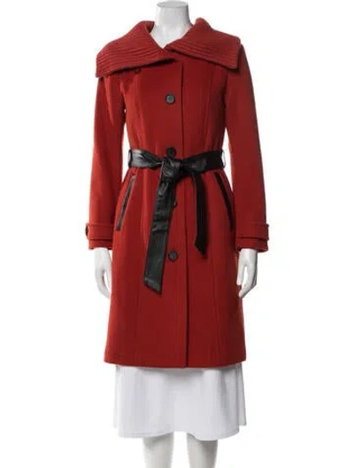 Pre-owned Mackage Wool Coat In Orange