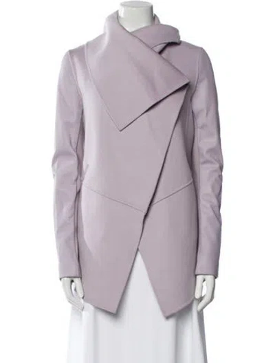 Pre-owned Mackage Wool Coat In Purple