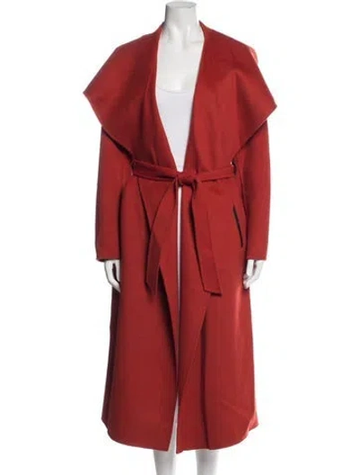Pre-owned Mackage Wool Coat In Red