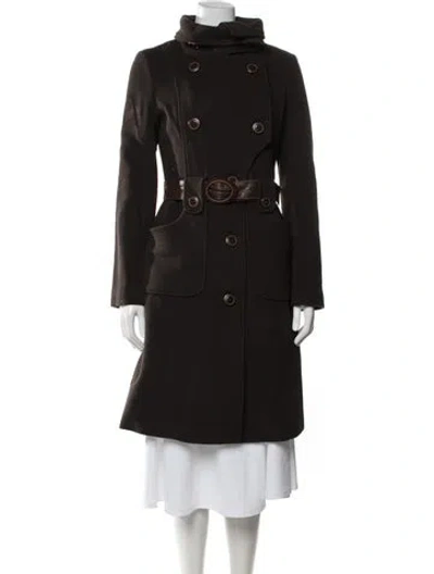 Pre-owned Mackage Wool Coat W/ Tags In Brown
