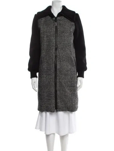 Pre-owned Mackage Wool Down Coat In Gray