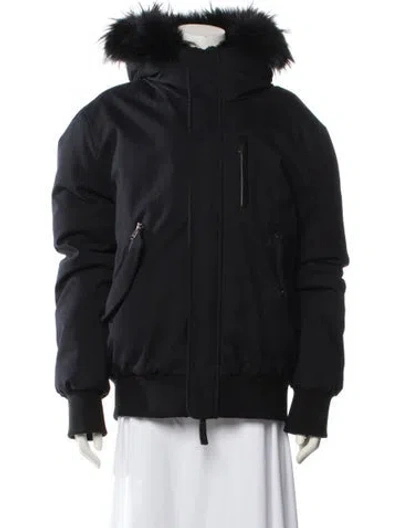 Pre-owned Mackage Wool Down Jacket In Black