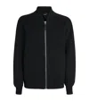 Mackage Black Emilio Bomber Jacket In Black