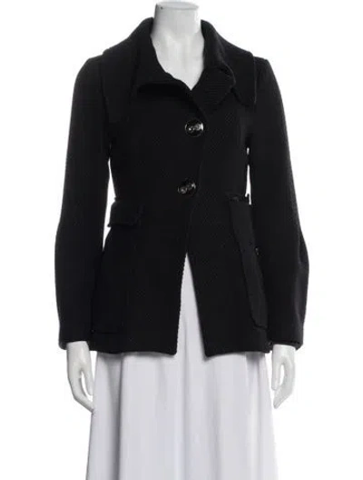 Pre-owned Mackage Wool Evening Jacket In Gray