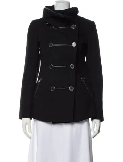 Pre-owned Mackage Wool Jacket In Black