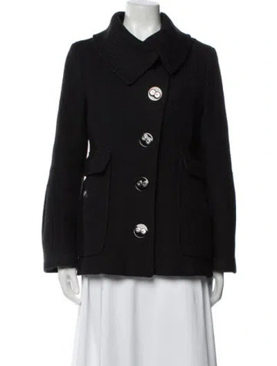 Pre-owned Mackage Wool Jacket In Black
