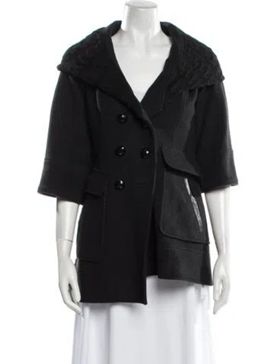 Pre-owned Mackage Wool Jacket In Black