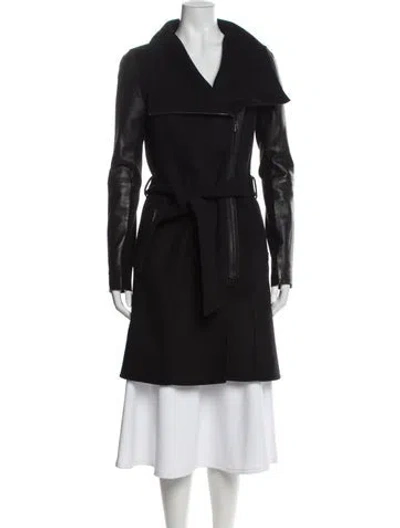 Pre-owned Mackage Wool Jacket In Black