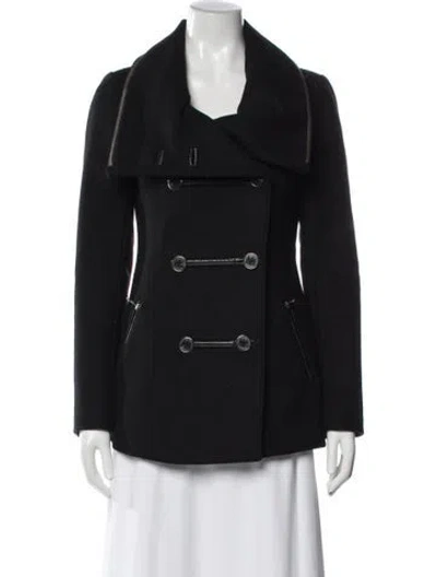 Pre-owned Mackage Wool Jacket In Black
