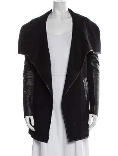 Pre-owned Mackage Wool Jacket In Black