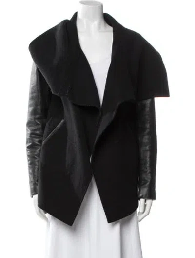 Pre-owned Mackage Wool Jacket In Black