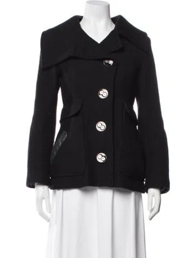 Pre-owned Mackage Wool Jacket In Black
