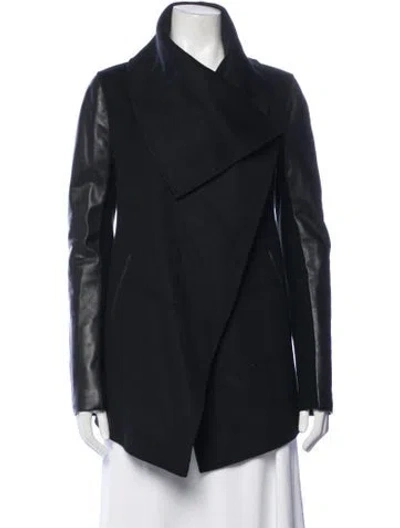 Pre-owned Mackage Wool Jacket In Blue