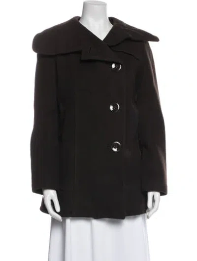 Pre-owned Mackage Wool Jacket In Brown