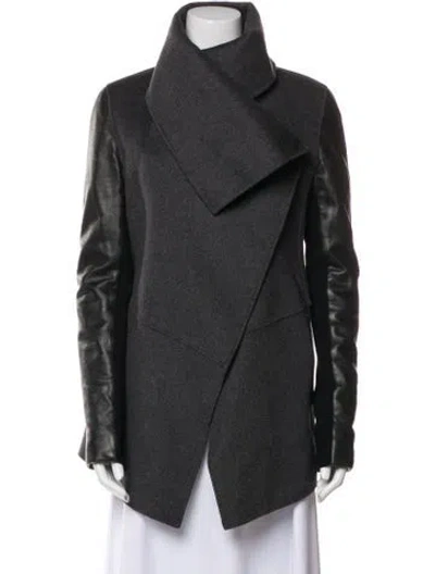 Pre-owned Mackage Wool Jacket In Gray