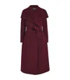 Mackage Wool Mai-cn Wrap Coat In Red