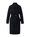 Mackage Wool Overcoat In Black