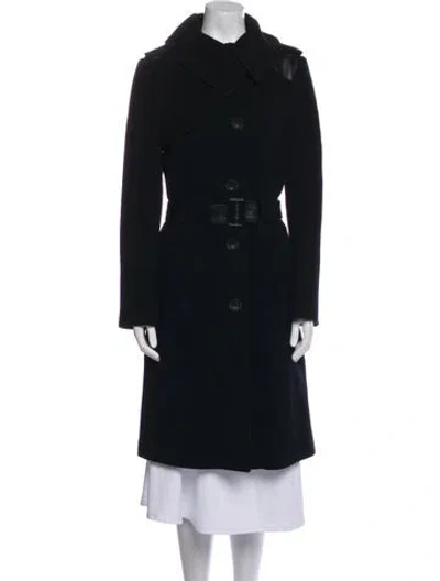 Pre-owned Mackage Wool Peacoat In Black