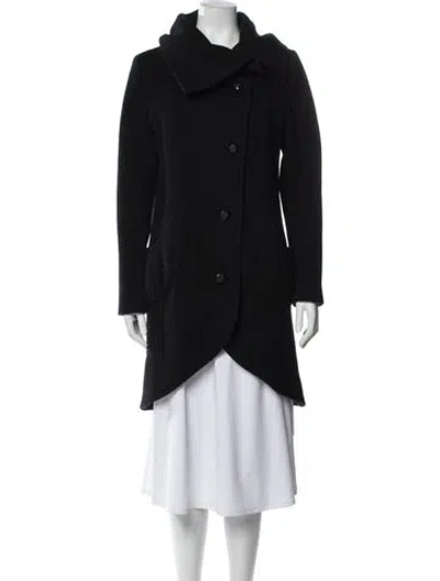 Pre-owned Mackage Wool Peacoat In Black