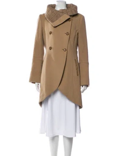 Pre-owned Mackage Wool Peacoat In Neutral