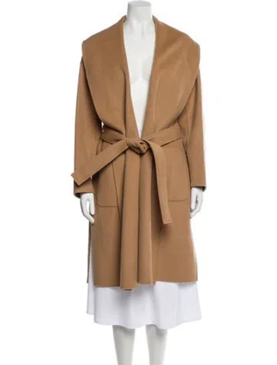Pre-owned Mackage Wool Trench Coat In Brown