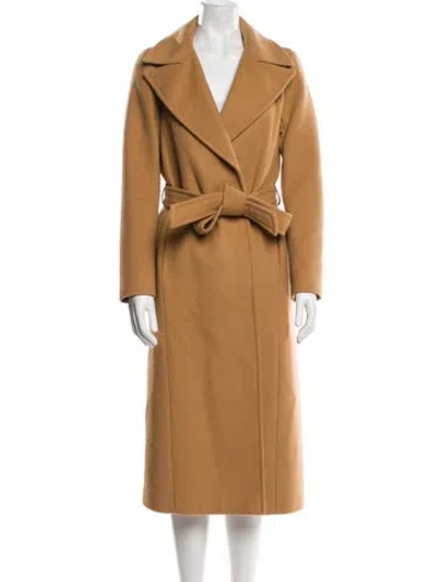 Pre-owned Mackage Wool Trench Coat In Brown