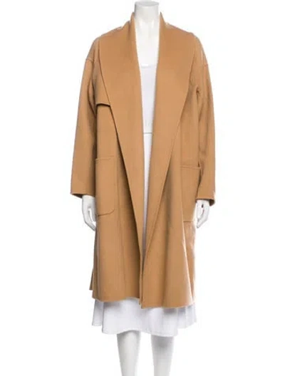 Pre-owned Mackage Wool Trench Coat In Brown