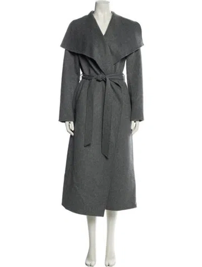 Pre-owned Mackage Wool Trench Coat In Gray