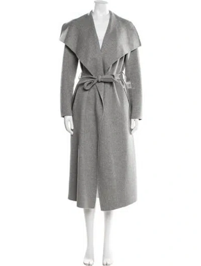 Pre-owned Mackage Wool Trench Coat In Gray