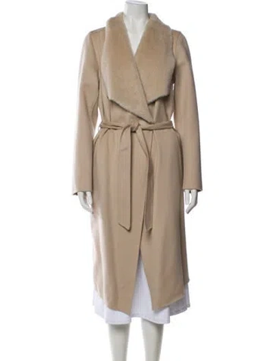 Pre-owned Mackage Wool Trench Coat In Neutral