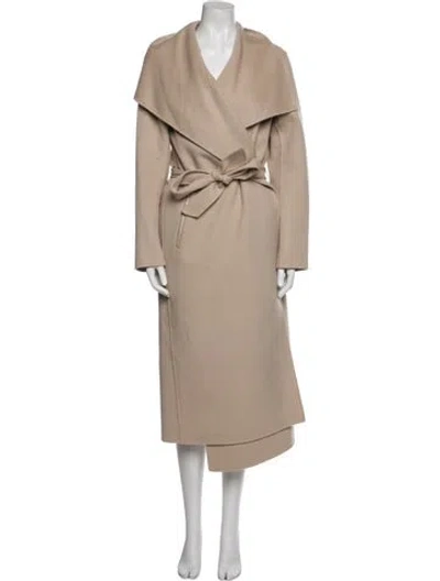 Pre-owned Mackage Wool Trench Coat In Neutral