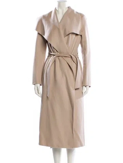 Pre-owned Mackage Wool Trench Coat In Neutral
