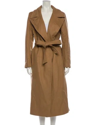 Pre-owned Mackage Wool Trench Coat In Neutral