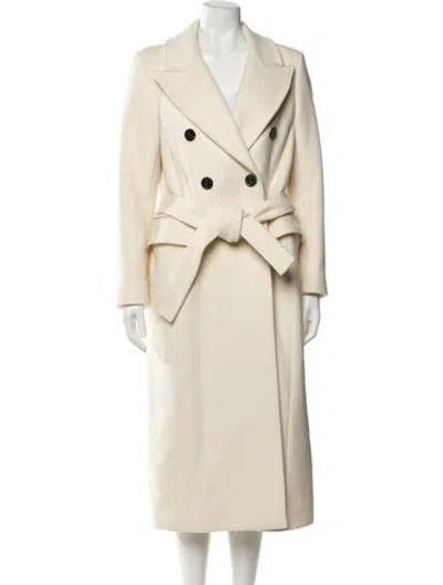 Pre-owned Mackage Wool Trench Coat In Neutral