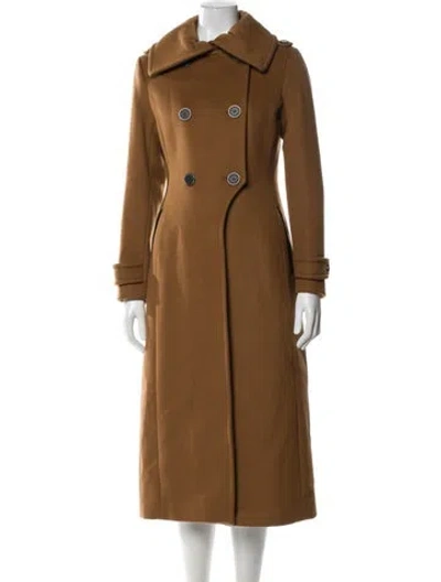 Pre-owned Mackage Wool Trench Coat In Neutral