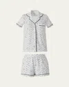 Mackage X Roller Rabbit X Roller Rabbit Heart-print Cotton Pajama Set In Multi
