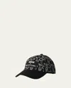 Mackage X Roller Rabbit X Roller Rabbit Kid's Baseball Cap In Black