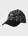 Mackage X Roller Rabbit X Roller Rabbit Kid's Baseball Cap In Black