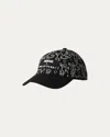 Mackage X Roller Rabbit X Roller Rabbit Logo-patch Baseball Hat In Black