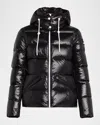 Mackage X Roller Rabbit X Roller Rabbit Madalyn-rr Down Jacket With Removable Hood In Black